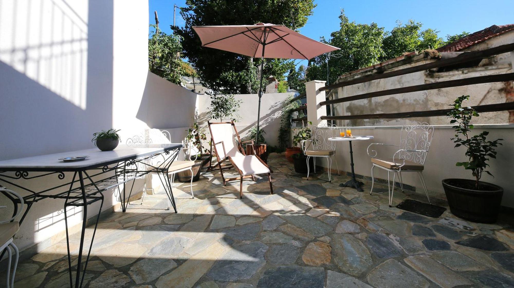 Marousos Central Guesthouse 波尔塔里亚 外观 照片